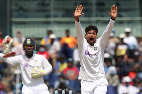 Kuldeep Yadav got Ben Foakes' wicket on Day 4