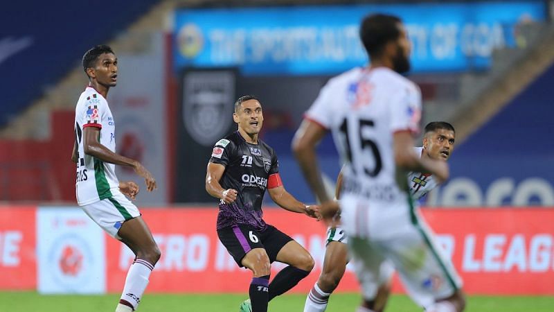 Cole Alexander has been dynamic in the Odisha FC midfield. (Image: ISL)