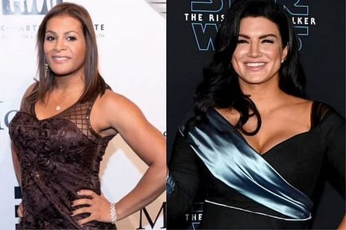 Fallon Fox and Gina Carano