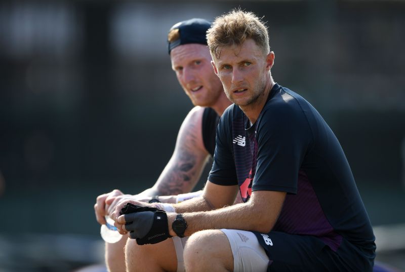 England captain Joe Root (R) and vice-captain Ben Stokes