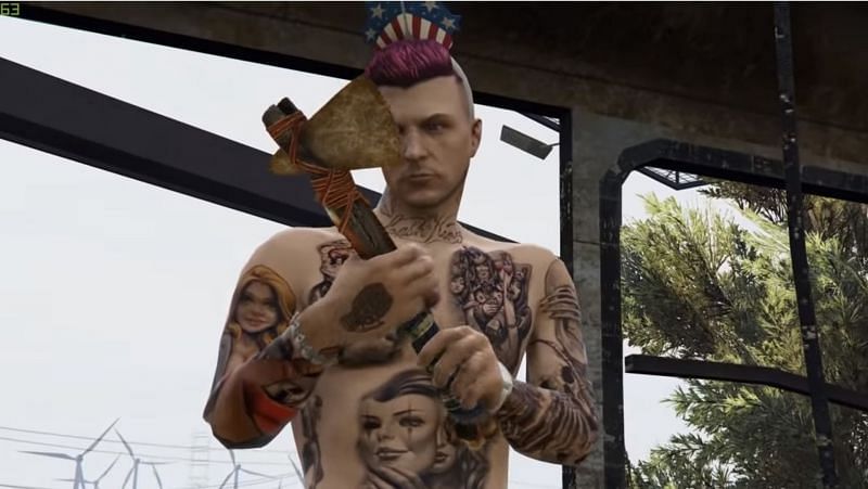 Arguably the single most important element in GTA games, weapons (Image via Eurogamer)