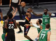 Chris Paul (#3) of the Phoenix Suns