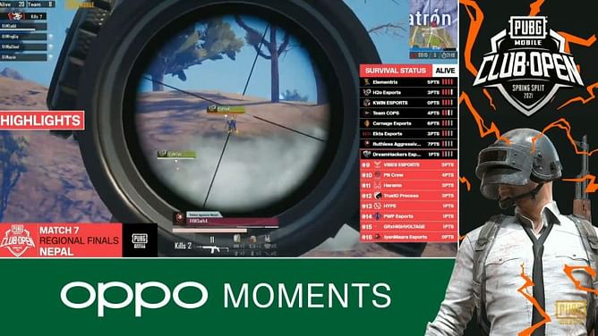 PUBG Mobile: PMCO Spring split 2021 Nepal Finals day 2 Overall standings