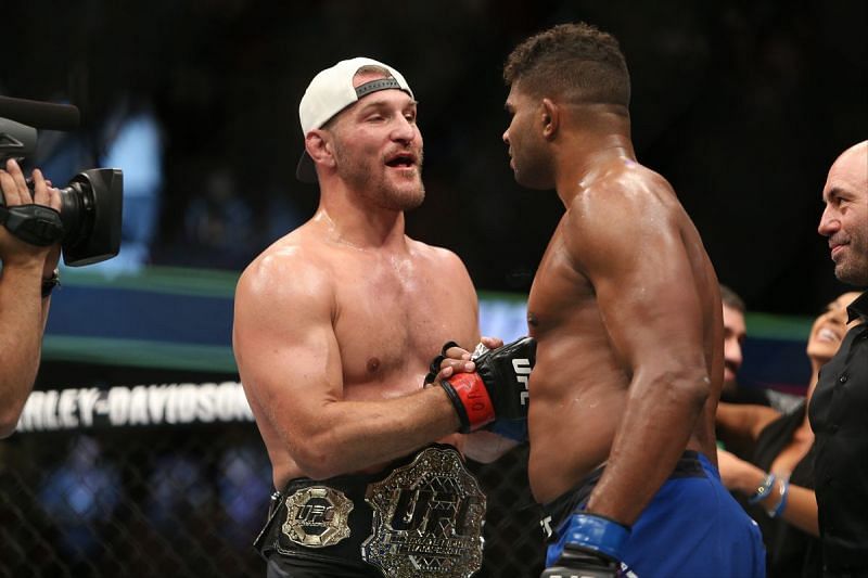 Stipe Miocic and Alistair Overeem faced off at UFC 203