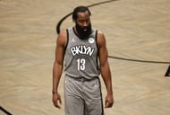 James Harden #13 of the Brooklyn Nets.