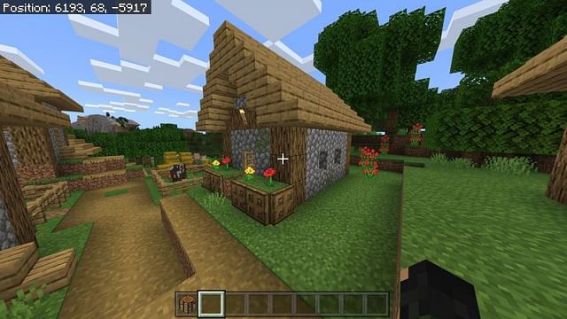 Planted Flowers in Minecraft