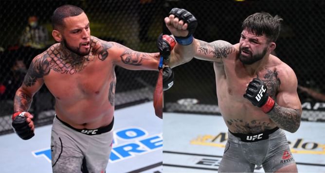 Who is Daniel Rodriguez, and when is he fighting Mike Perry?