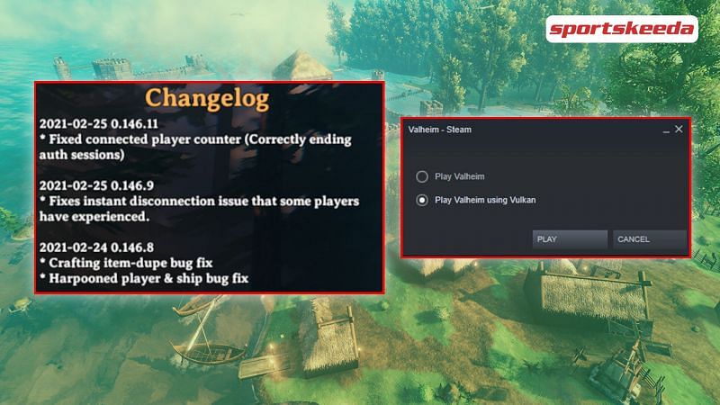 Multiple changes have come to Valheim with update 0.146.8 (Image via Sportskeeda)