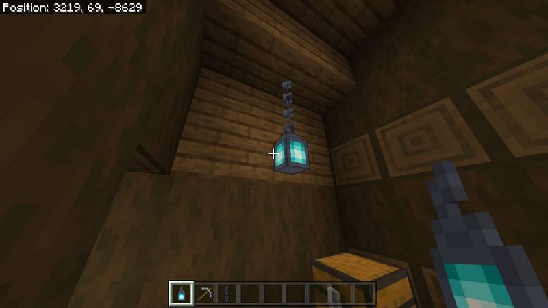 floating lantern minecraft