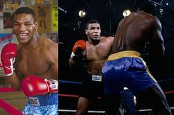 When did Mike Tyson suffer the first loss of his boxing career?