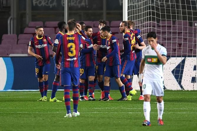 Barcelona 3-0 Elche: Player Ratings as Lionel Messi brace revives Catalans' title hopes | La Liga 2020-21