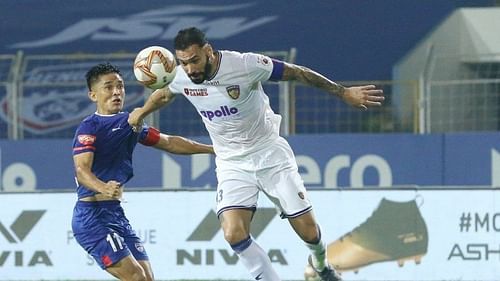 Chennaiyin FC drew goalless with Bengaluru FC in their previous ISL fixture. (Image: ISL)