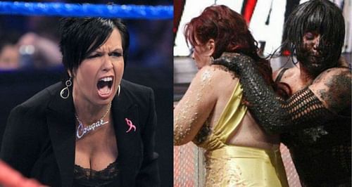 Vickie Guerrero; Vickie Guerrero and Santina Marella