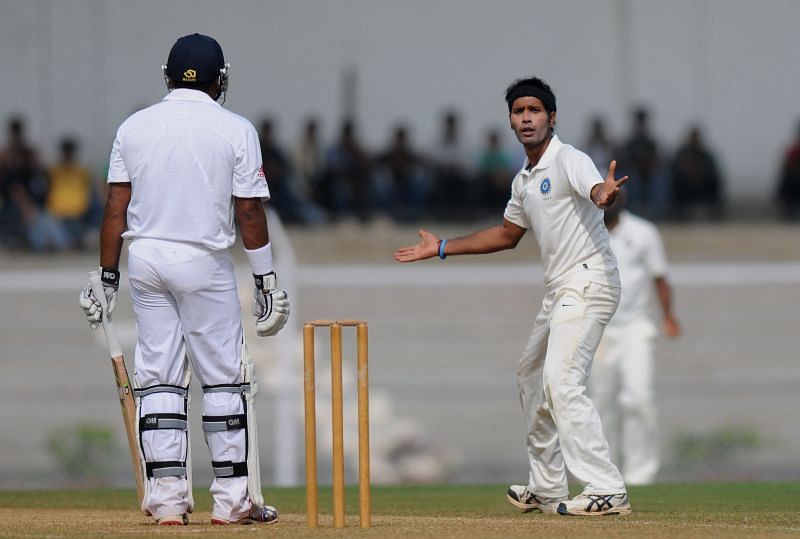 Ashoke Dinda in action for India A.