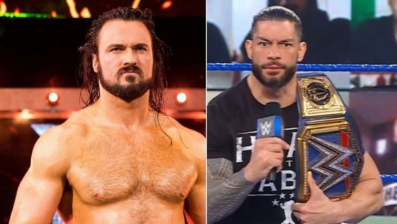 Drew McIntyre and Roman Reigns