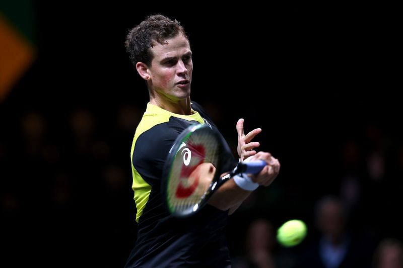 Vasek Pospisil at Rotterdam 2020