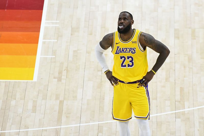The LA Lakers will be looking for a big LeBron James performacnce