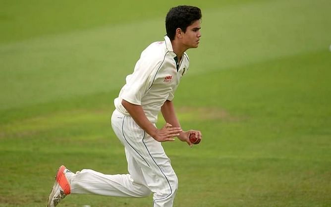 Watch: Arjun Tendulkar reacts to being picked by Mumbai Indians at the auction