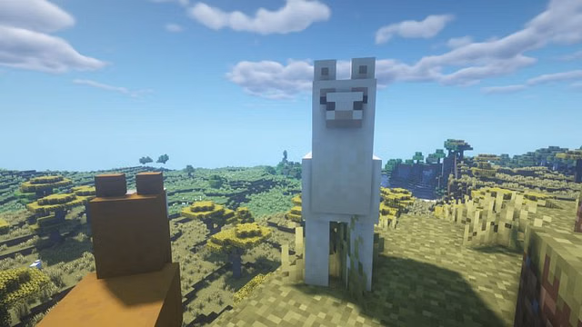 What do llamas eat in Minecraft?