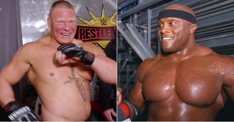 Brock Lesnar versus Bobby Lashley could be a big-money match for WWE.