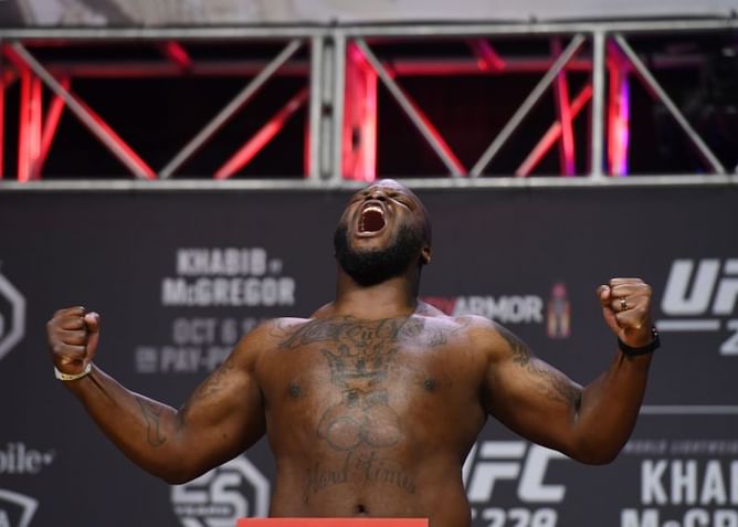 Derrick Lewis attains top-contender status as UFC releases updated heavyweight rankings