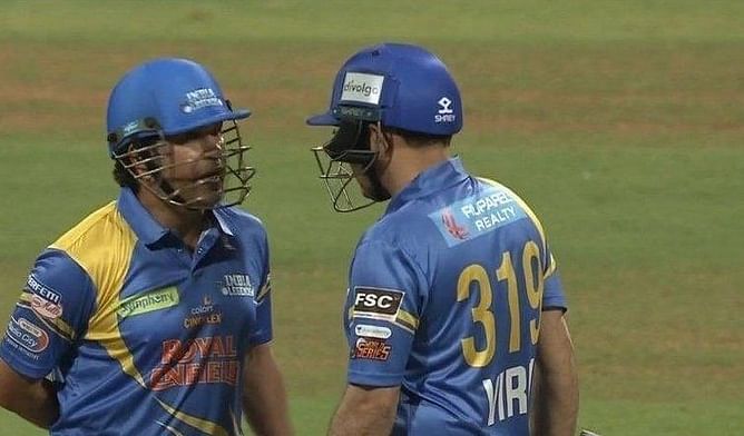 Watch: Sachin Tendulkar gets into practice mode ahead of Road Safety World Series 2021