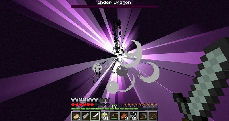 The Minecraft fun doesn&#039;t have to end after the Dragon has been slain (Image via The Friendly Necromancer)