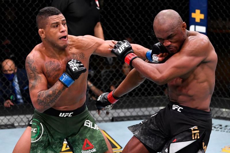 Gilbert Burns had Kamaru Usman in trouble in the early going of their UFC title fight.