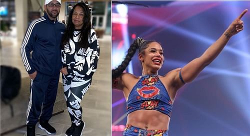 Leonard and Travonda Blair; Bianca Belair