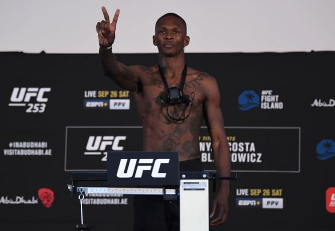 "I've had harder fights even in middleweight" - Israel Adesanya rates opponent Jan Blachowicz ahead of UFC 259 showdown
