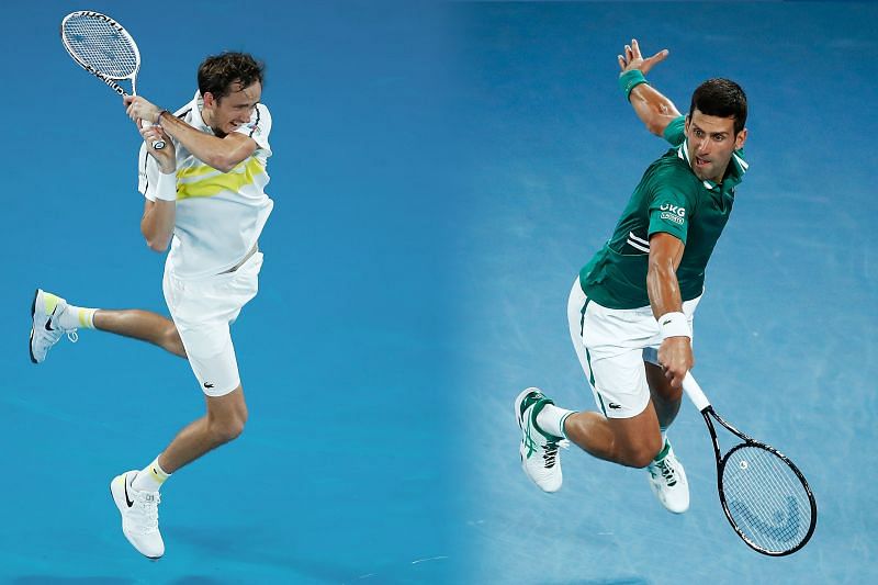 Novak Djokovic will play Daniil Medvedev in the 2021 Australian Open final
