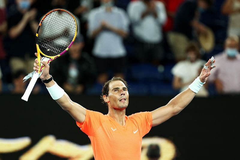 Rafael Nadal is yet to drop a set at the 2021 Australian Open