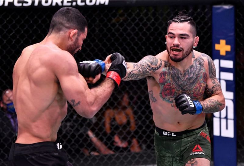 Anthony Hernandez shocked the world by submitting Rodolfo Vieira.