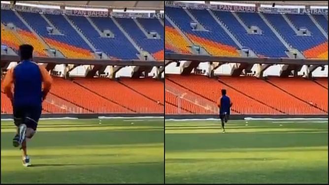 Watch: Rishabh Pant sweats hard at Narendra Modi Stadium before 4th Test