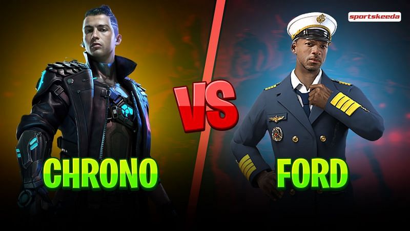 Chrono and Ford are two of the most popular characters in Garena Free Fire (Image via Sportskeeda)