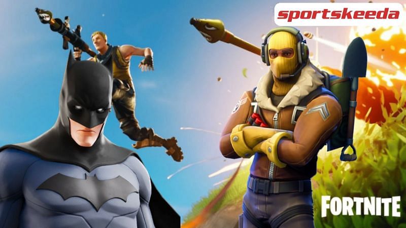 Batman x Fortnite collaboration will bring several DC outfits in Fortnite Season 6 (Image via Sportskeeda)