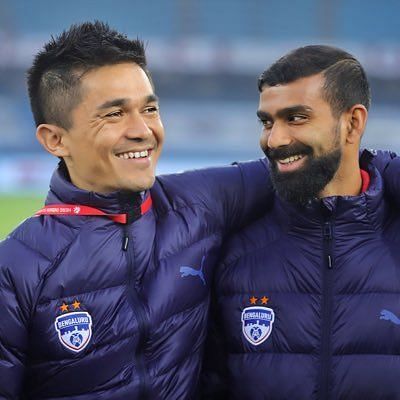 Kean and Chhetri at BFC