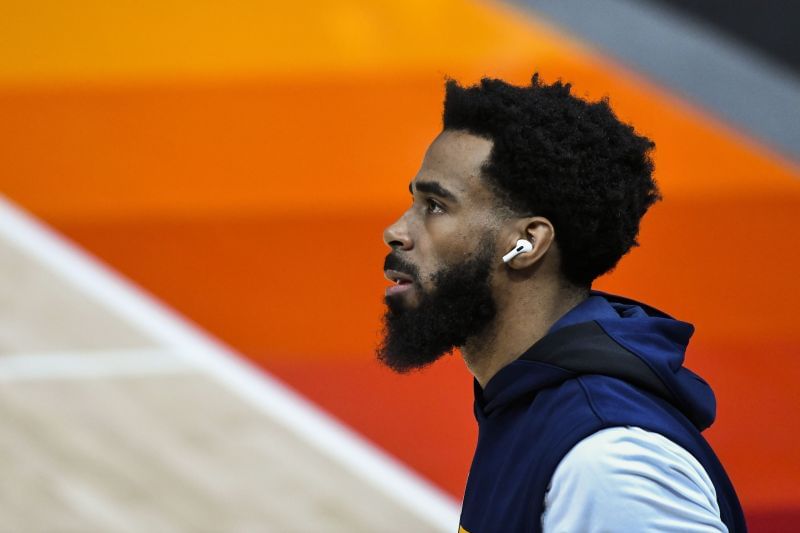 Mike Conley #10 of the Utah Jazz.