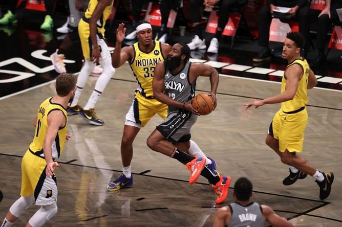 'We gotta get out of our comfort zone' James Harden on Brooklyn Nets' defensive struggles in 104-94 win against Indiana Pacers