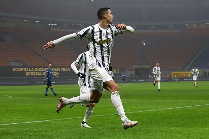 Cristiano Ronaldo currently tops the goal-scoring charts in Serie A