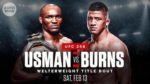 UFC 258: Kamaru Usman vs Gilbert Burns