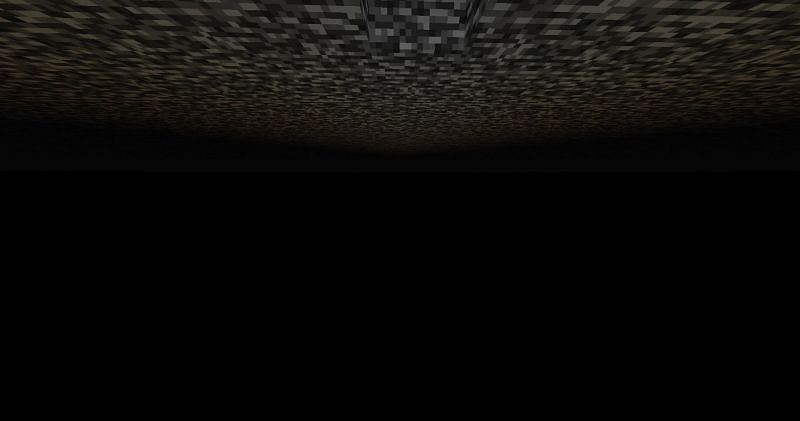Look into the Void... (Image via Minecraft)