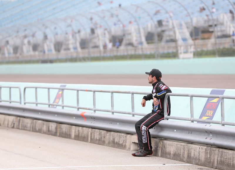 Chris Windom will make his Cup Series debut at Bristol Dirt Race for Rick Ware Racing. Photo by Matt Sullivan/Getty Images