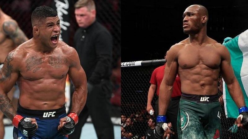 Gilbert Burns (left); Kamaru Usman (right)