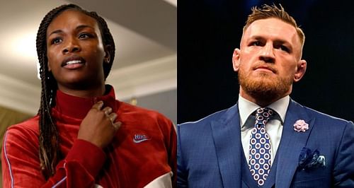 Claressa Shields (left) and Conor McGregor (Right)