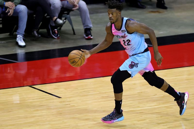 Jimmy Butler #22 of the Miami Heat