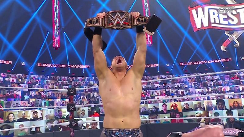 The Miz is the WWE Champion in the year 2021