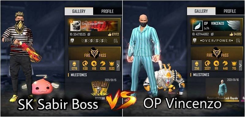 SK Sabir Boss vs OP Vincenzo    