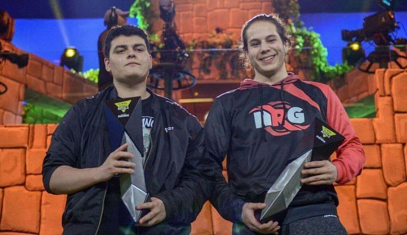 (Image via Epic Games) Pro players Saf [left] and Zayt [right]