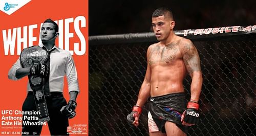 Anthony Pettis became the first mixed martial artist to feature on Wheaties box in 2014